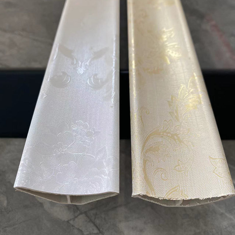 Линии виллы декоративные прокатывают справляться доска обхода PVC 500g/M